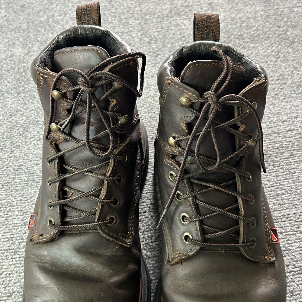 Red Wing Boots DynaForce 415 Waterproof EH Work  Men‎ 9.5 D Brown USA - Picture 7 of 16